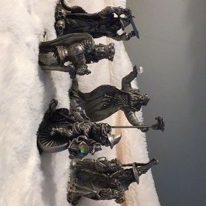 Pewter figurines